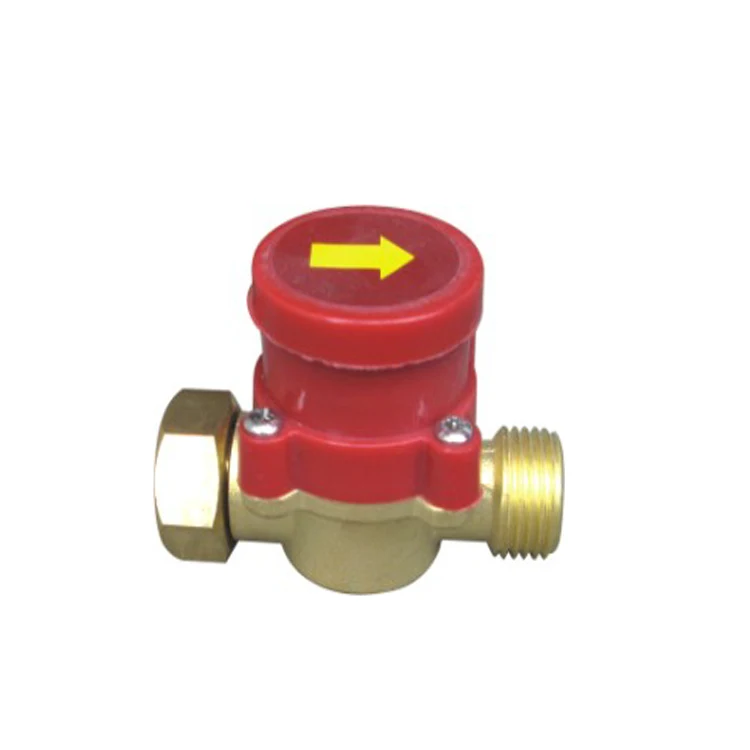 in line water low flow control switch 12V water auto switch for heat pump