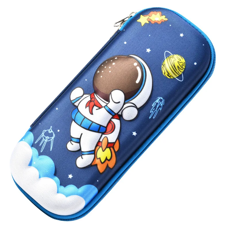 Pencil-case Elementary school Advanced sense  3D stereoscopic cartoon pencil-case Astronaut EVA High appearance Writing case