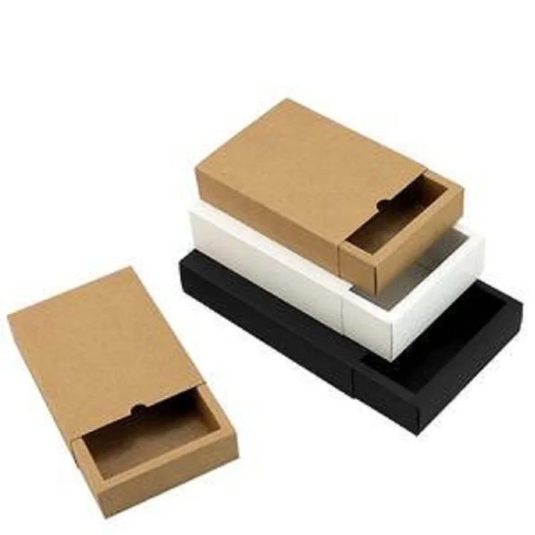 
Wholesale small boxes for socks underwear packaging custom design logo size paper drawer boxes 