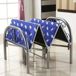 Wholesale Cheap single metal foldable bed folding  bed