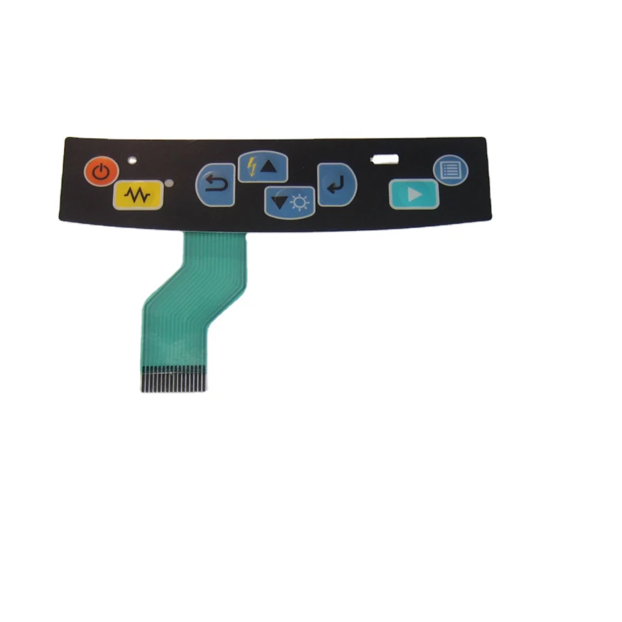 Uniform OEM Black Yamaha Piano Nameplate Self Adhesive Overlay Flat Panel