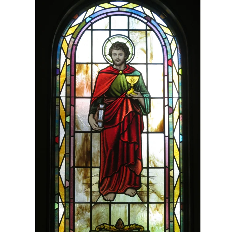 Custom Pictures Patterns Church Art Glass Insulated Tempered Tiffany Decorative Stained Glass Panels
