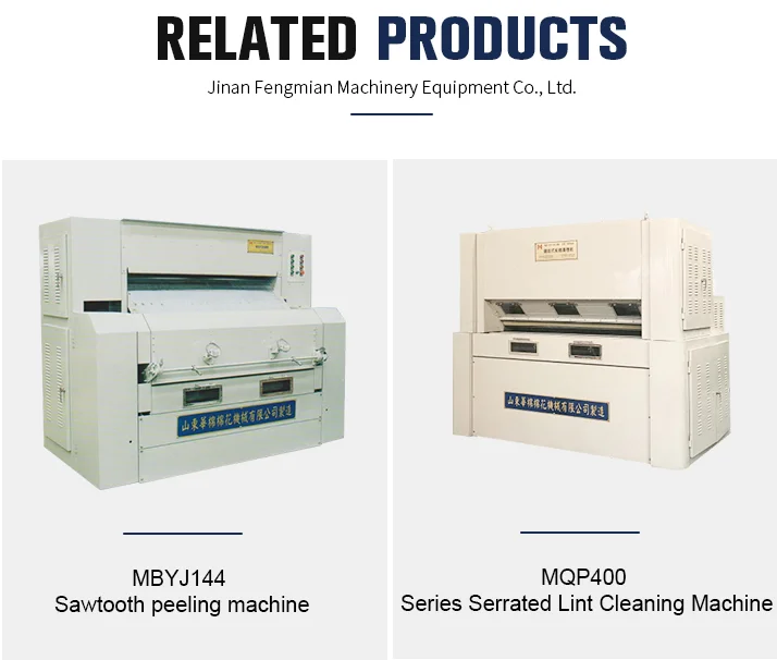 Professional factory for agricultural cotton ginning machine