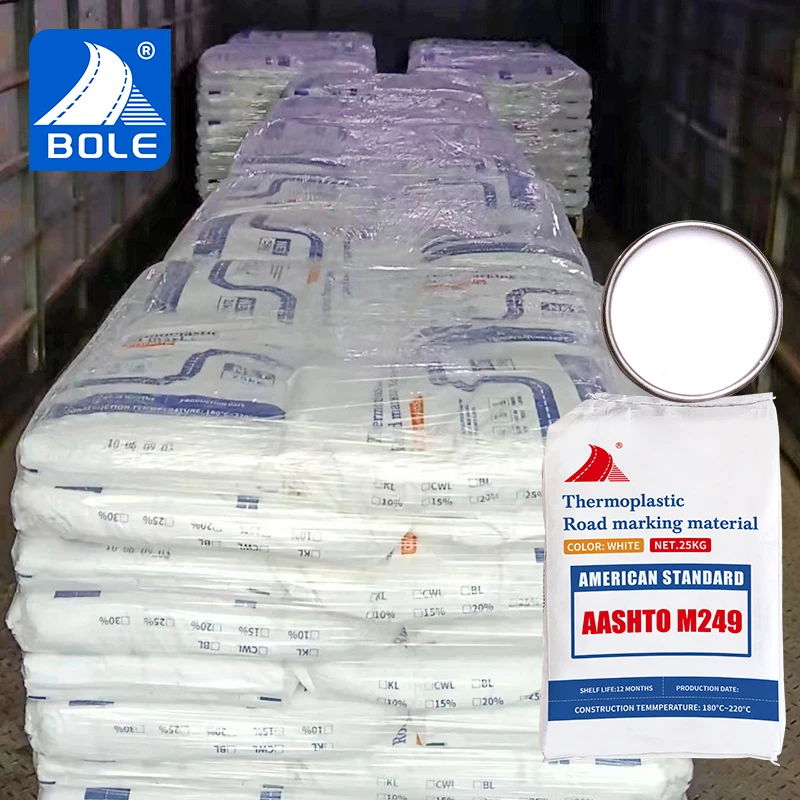 Reflective road line painting resin powder coating paint reflect paint thermoplastic road traffic road marking paint