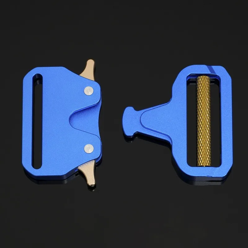 39mm Custom Buckle Shoulder Strap Buckle Bag Handles Dog Harness Collar Accessories Quick Release Tactical Metal Buckle