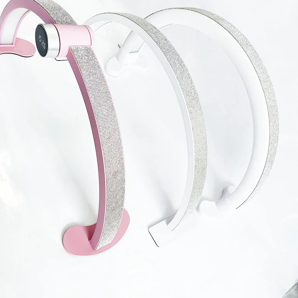 Wholesale Nail Art professional led nail table lamp half moon light led table lamp light acrylic nail desk LED table lampe