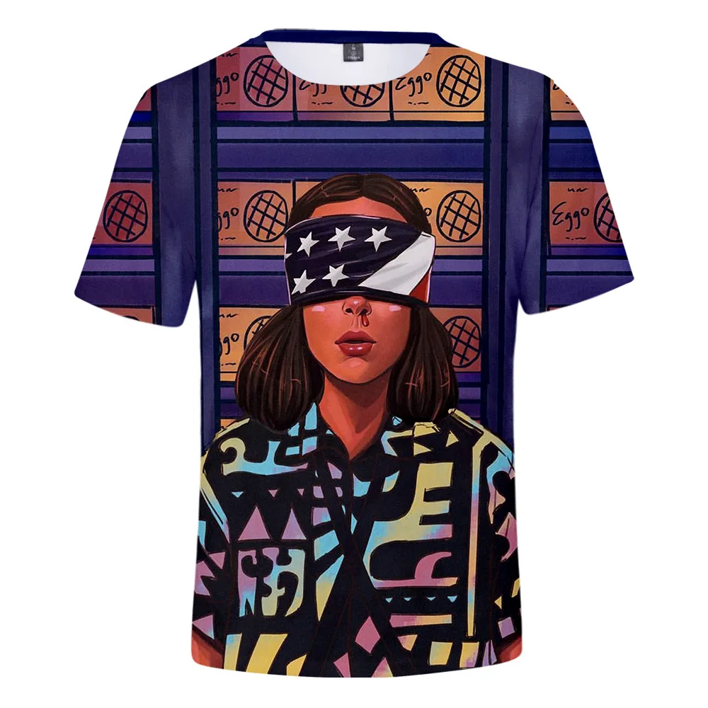 
 Очень странные дела 3D Лидер продаж Женская футболка для мальчиков для мужчин Homme очень странные дела печатная Мужская футболка интернет-магазины  