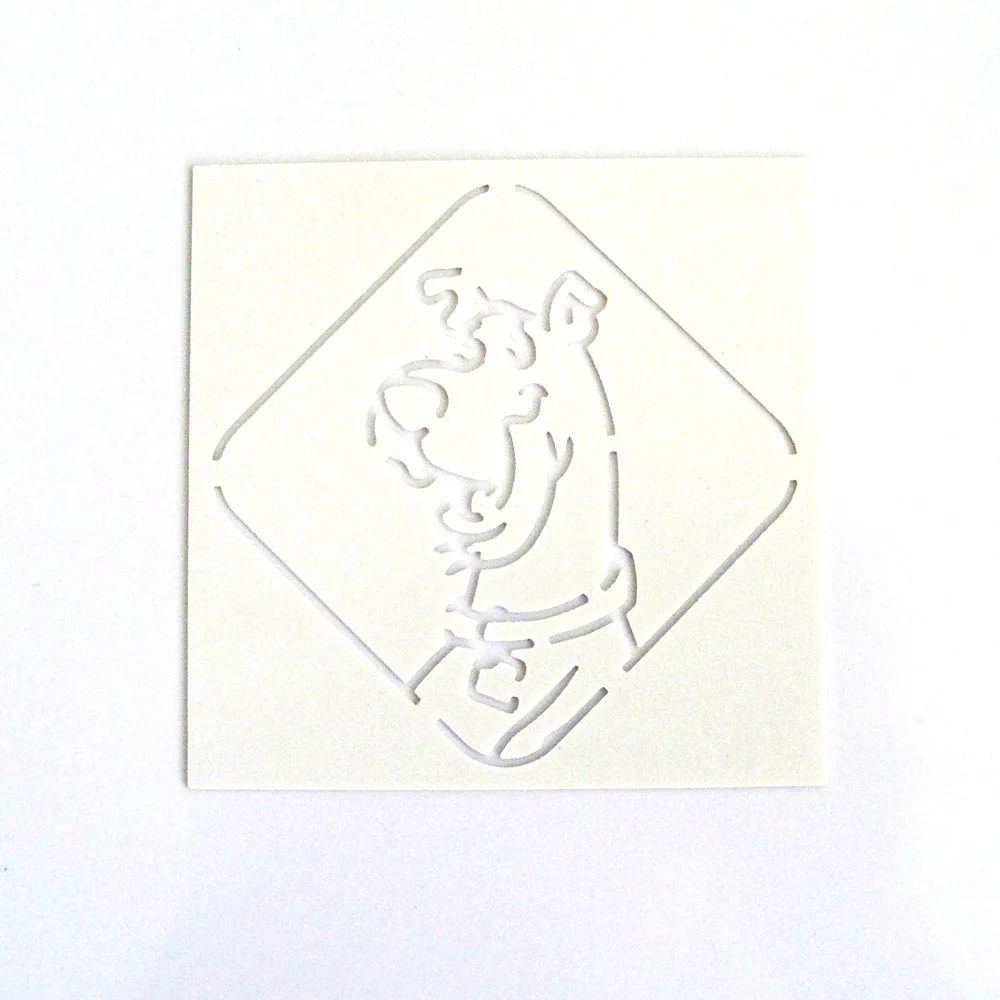 High quality customized PP coffee stencil/plastic cappuccino stencil