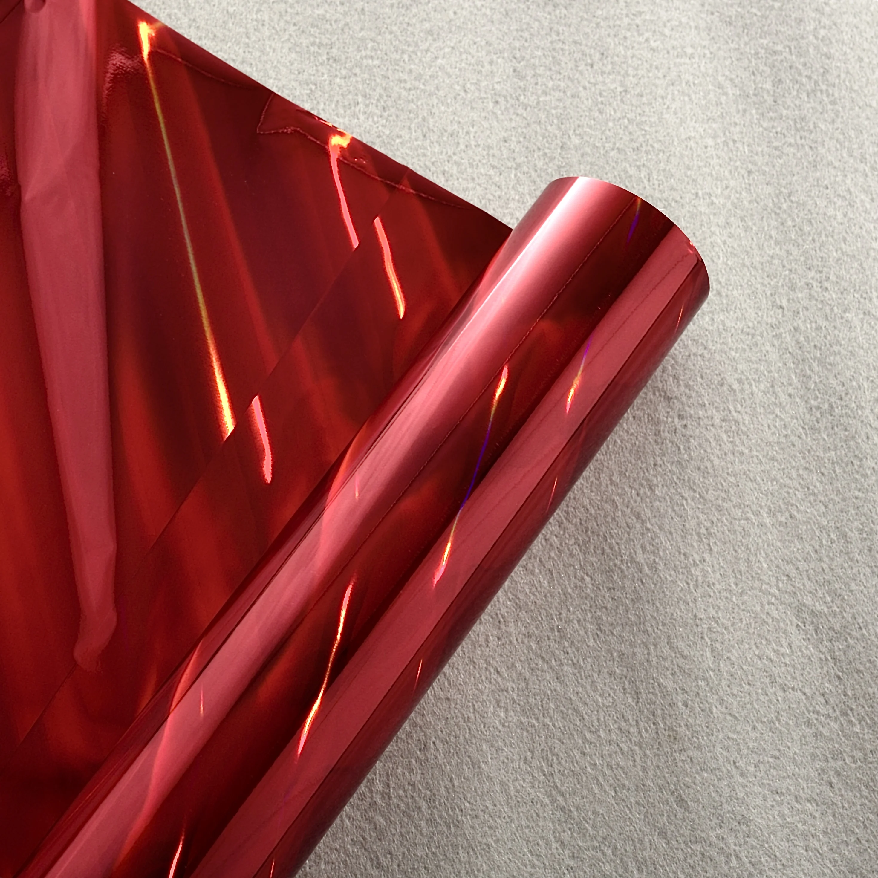 Transparent PET Laser Foil Stamping for Paper Applications