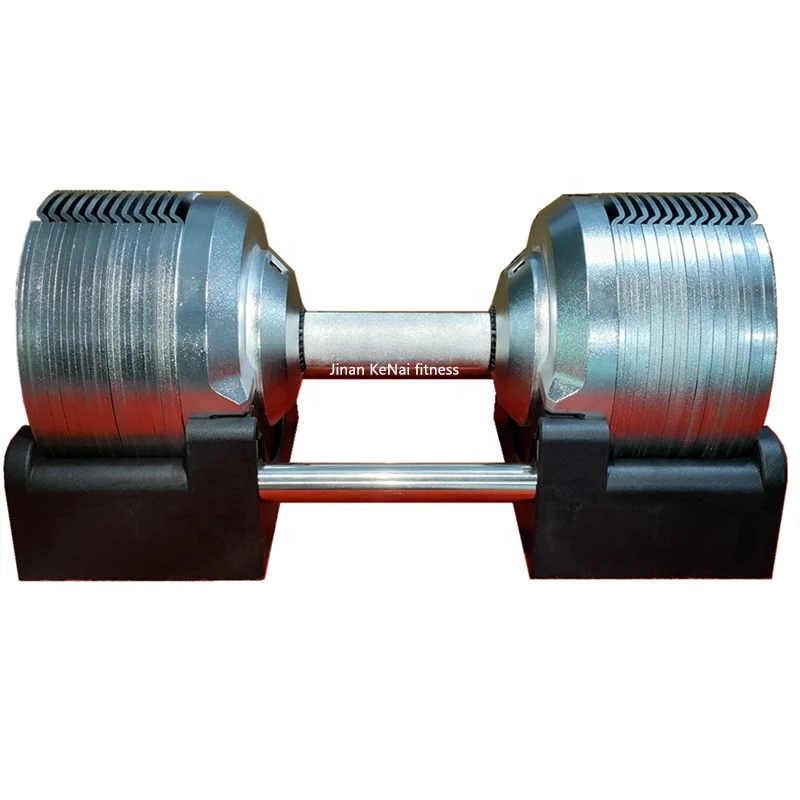 latest technological breakthrough the maximum  patent 32kg 40kg 90LB  all steel weight control new chrome adjustable dumbbells
