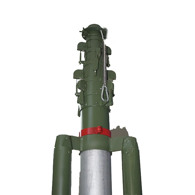 16m Telescopic Mast and Tower  Portable and Movable Antenna Mast