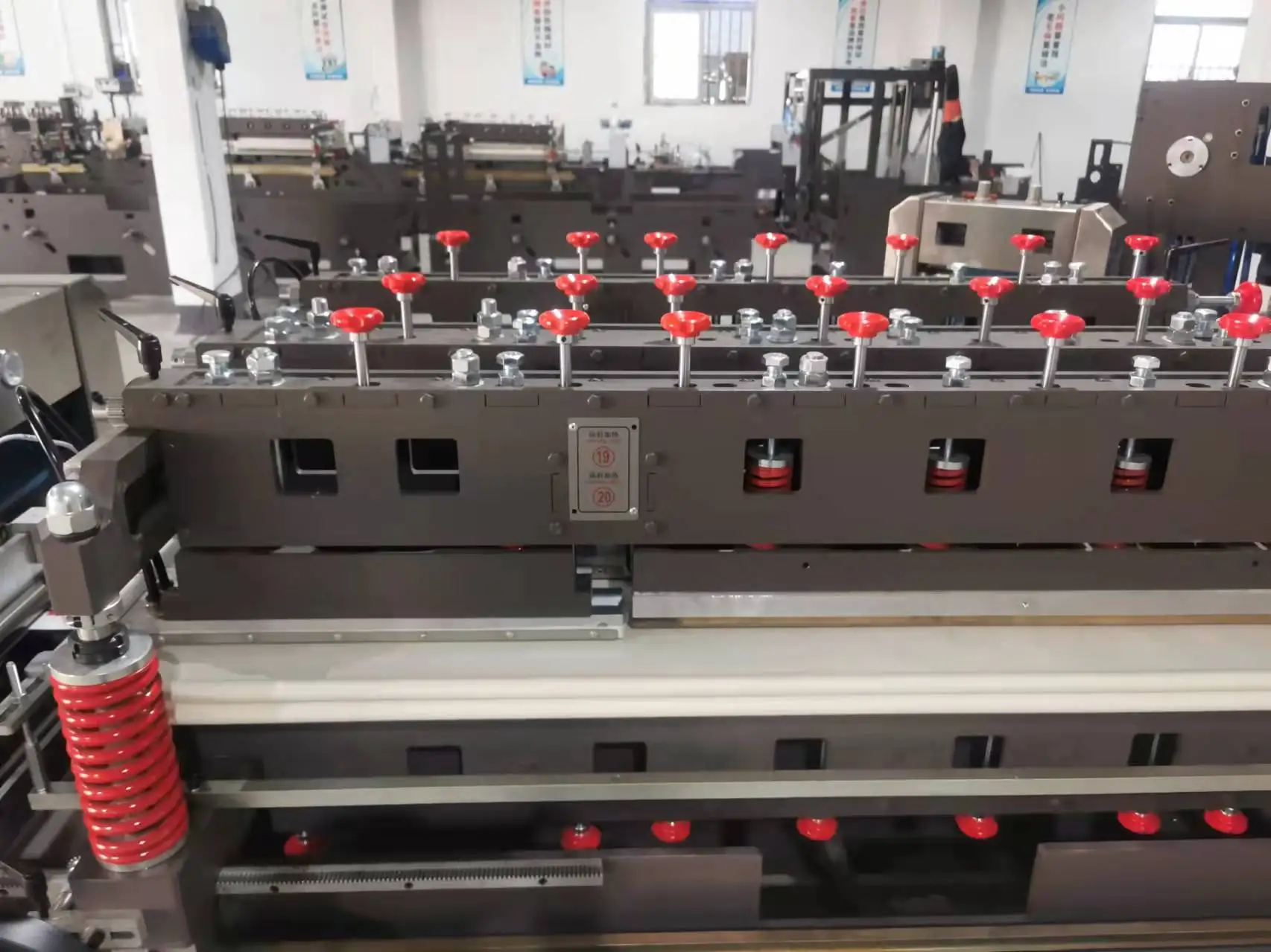 High Speed 3 line sealing bag making machine,three side sealing bag packing machine