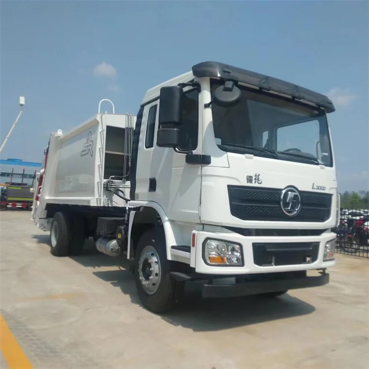 Factory Price Shacman cheap clw recycling bin tank no leakage waste disposal garbage truck