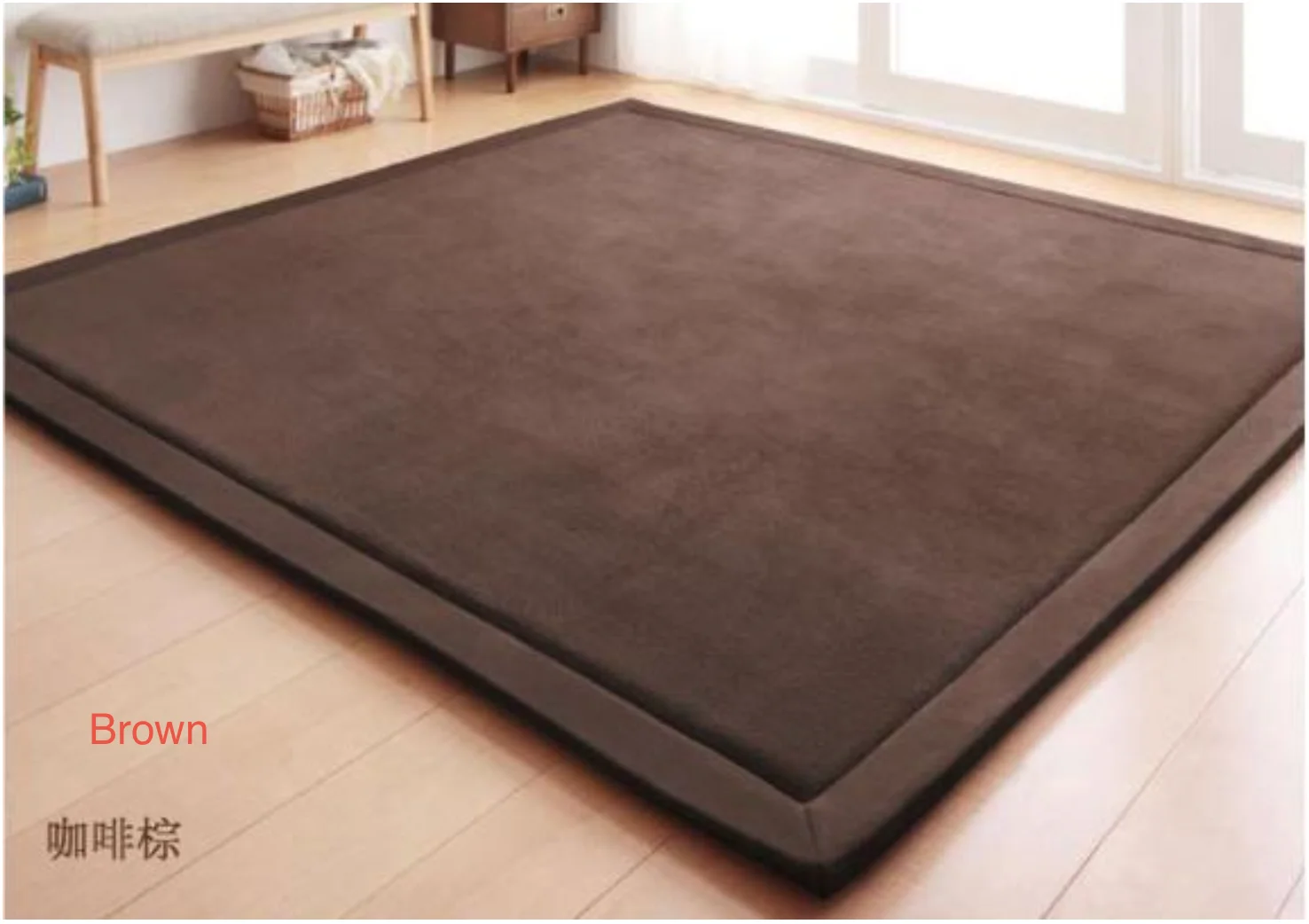 Super Soft Flannel Kids Play Tatami Mat in Rich Colors for Election