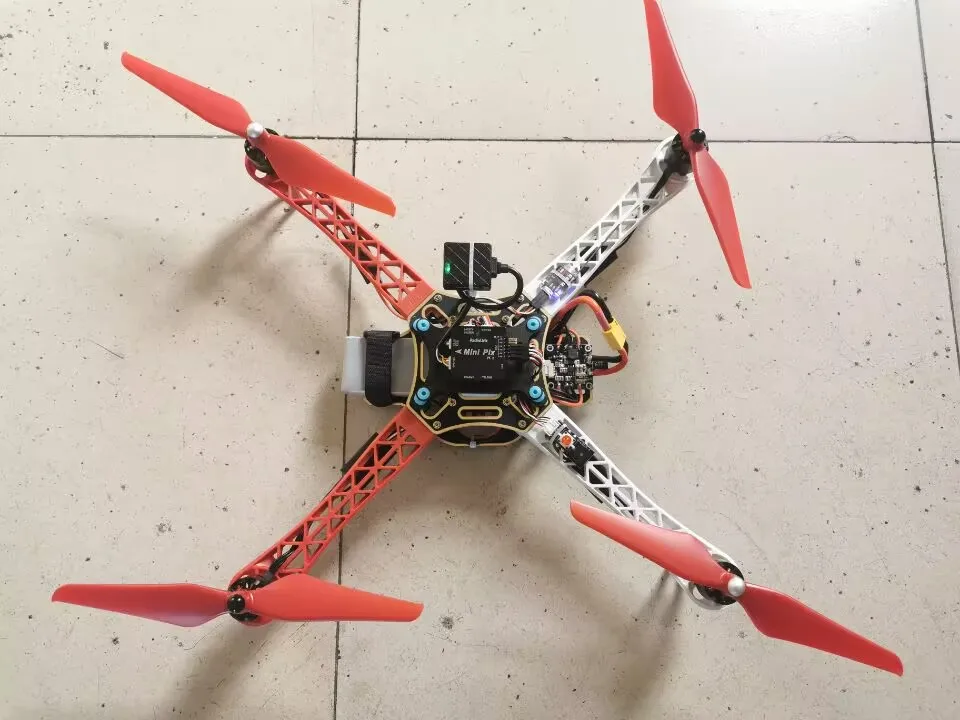 8 inch RC Drone Kit F450 RTF Plane with MINI PIX flight controller TS100 M8N GPS T8S transmitter For The Kids Education Training