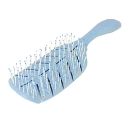 new arrivals Leaf Shape Detangling Hair Brush Wet Dry Hairdressing Styling Hair brush with Nylon Teeth cepillo para el cabello