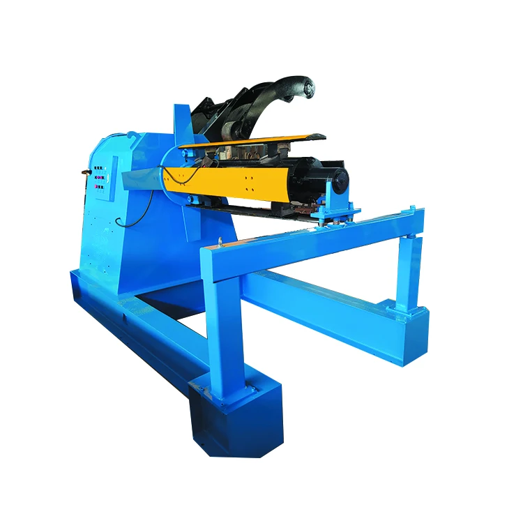 5T/10T Hydraulic color steel decoiler uncoiler roll forming machine