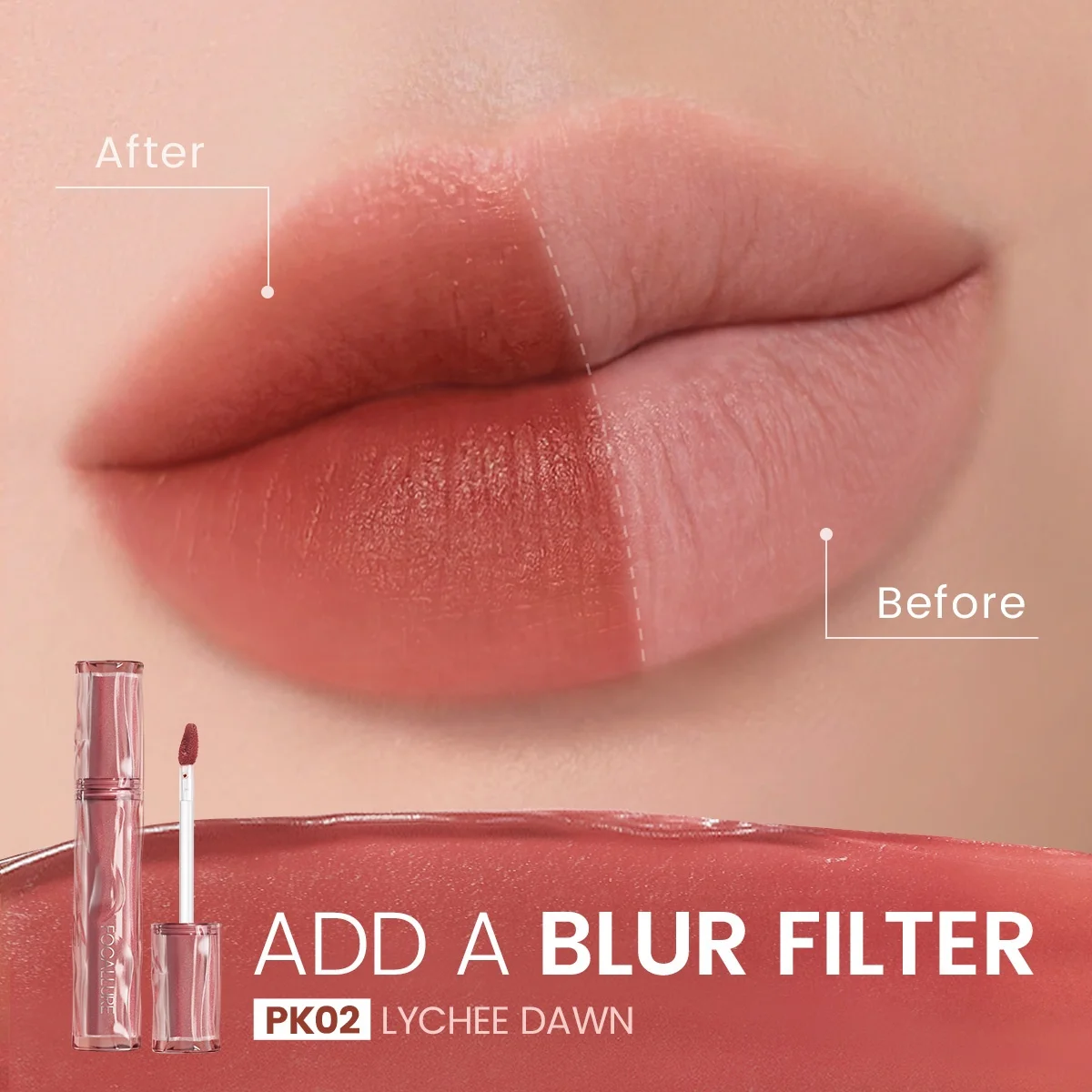 FOCALLURE FA-L15 Makeup Lipstick Wholesale Cruelty Free Lasting Hydrating Lip Tint Lipstick Guangzhou