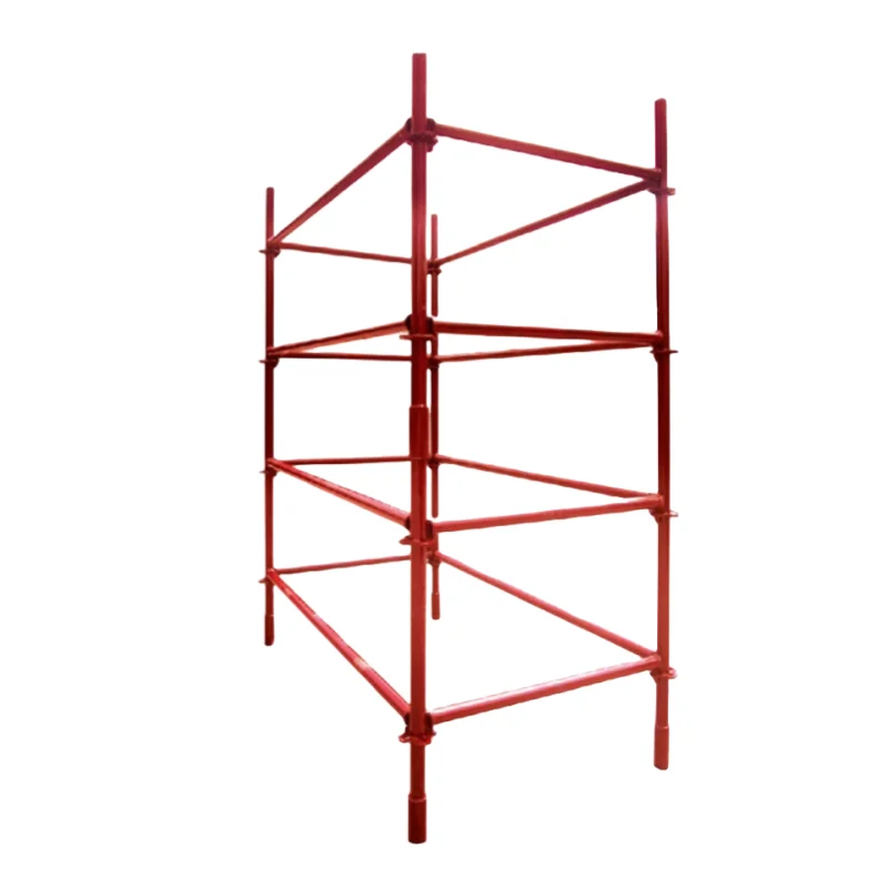 Industrial Style Quick Stage Quicklock Scaffolding Metal Construction Materials for Building Quicklock Scaffold Frame Ladder