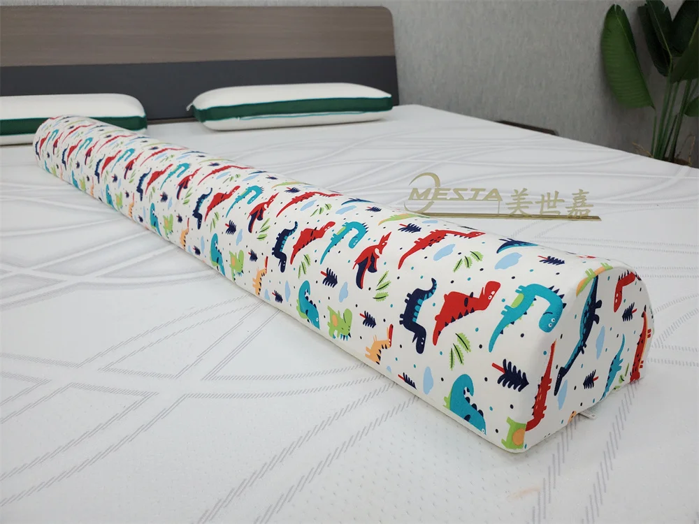 Wholesale Long Pillow Bed Rail for Toddler Memory Foam Bed Bumper for Baby Safety Bed Rail