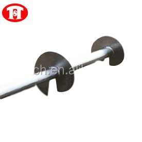 Environmental Green Ground Screw/Helical piles for Solar Panel Mounting Foundation Systems.