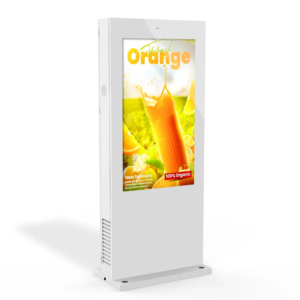 Outdoor Waterproof 43 inch 55 inch outdoor digital signage with HDMI CMS and Android OS