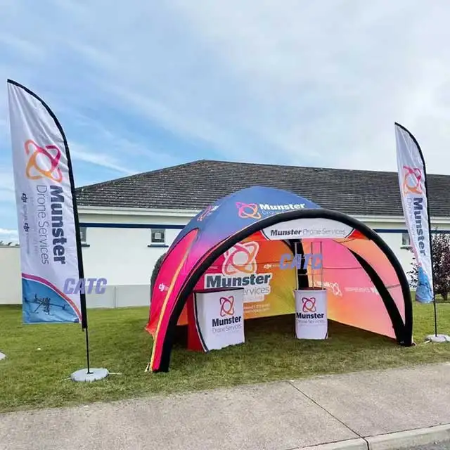 CATC Outdoor Inflatable Advertising Party Tent Event Wedding Tent Airbeam Tent Versatile Promotion Hot Sale Tenda