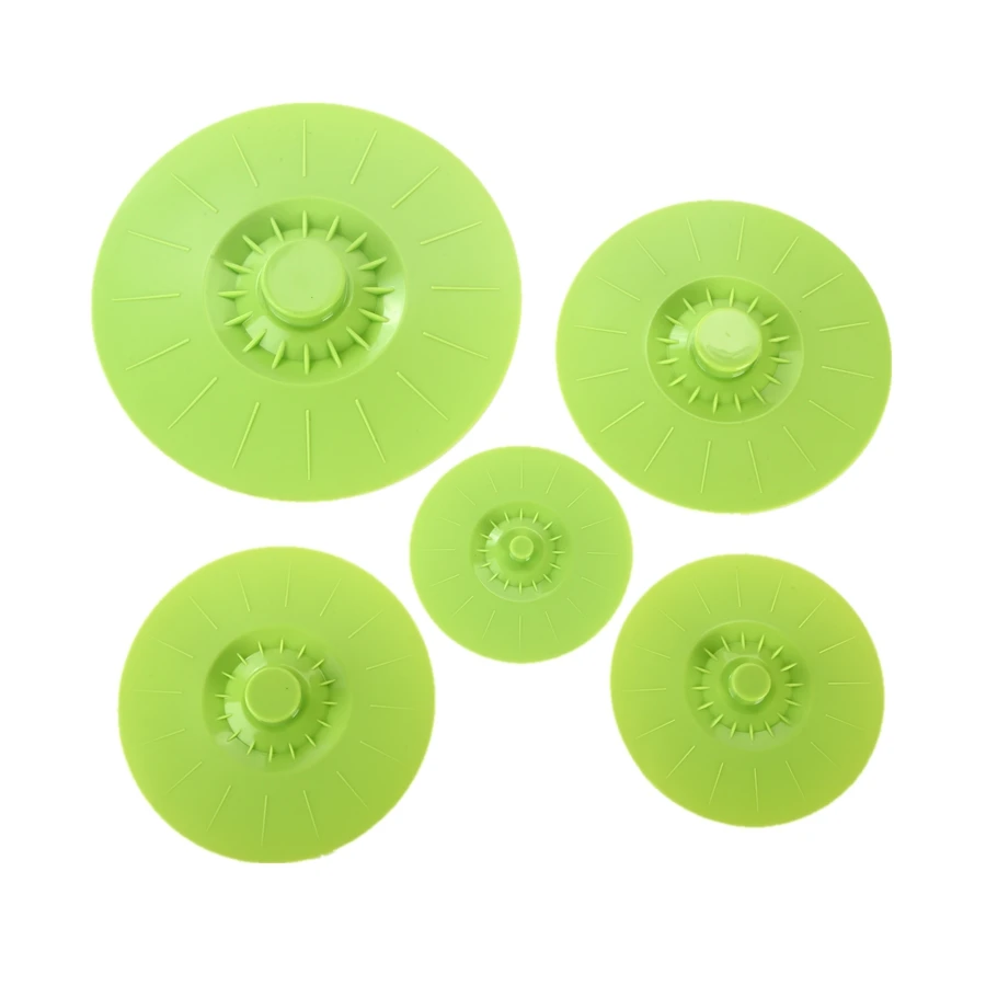 Силиконовые натяжные крышки для пищевых продуктов