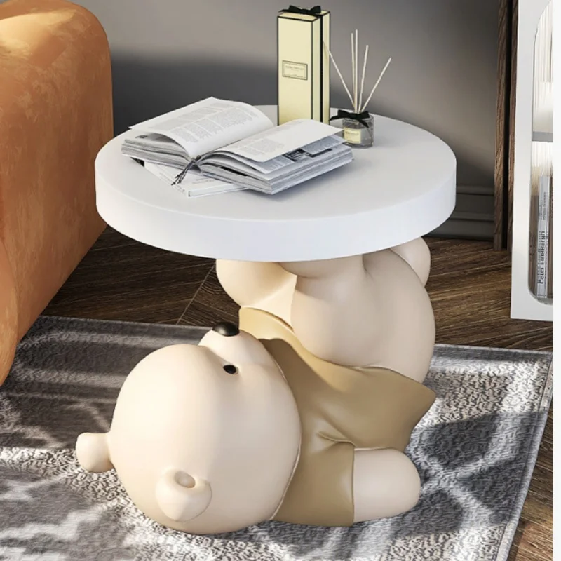 Hot Energy Bear Bedside Table Tray Items Floor Furnishings Home Accessories Tv Cabinet Next To Sofa Housewarming Gifts