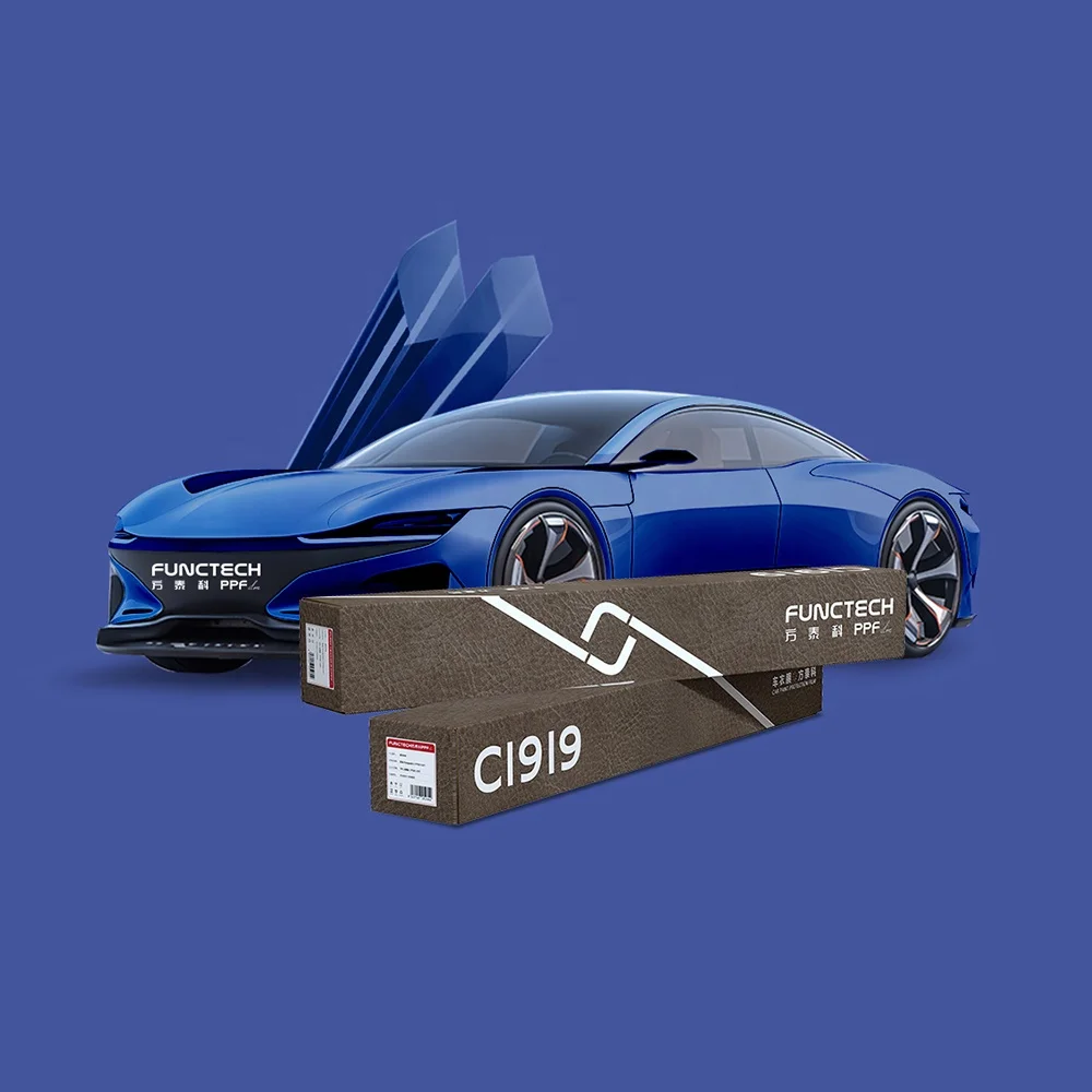 Liquid Blue Car Color Changing Liquid Series Film with Hydrophobic Coating