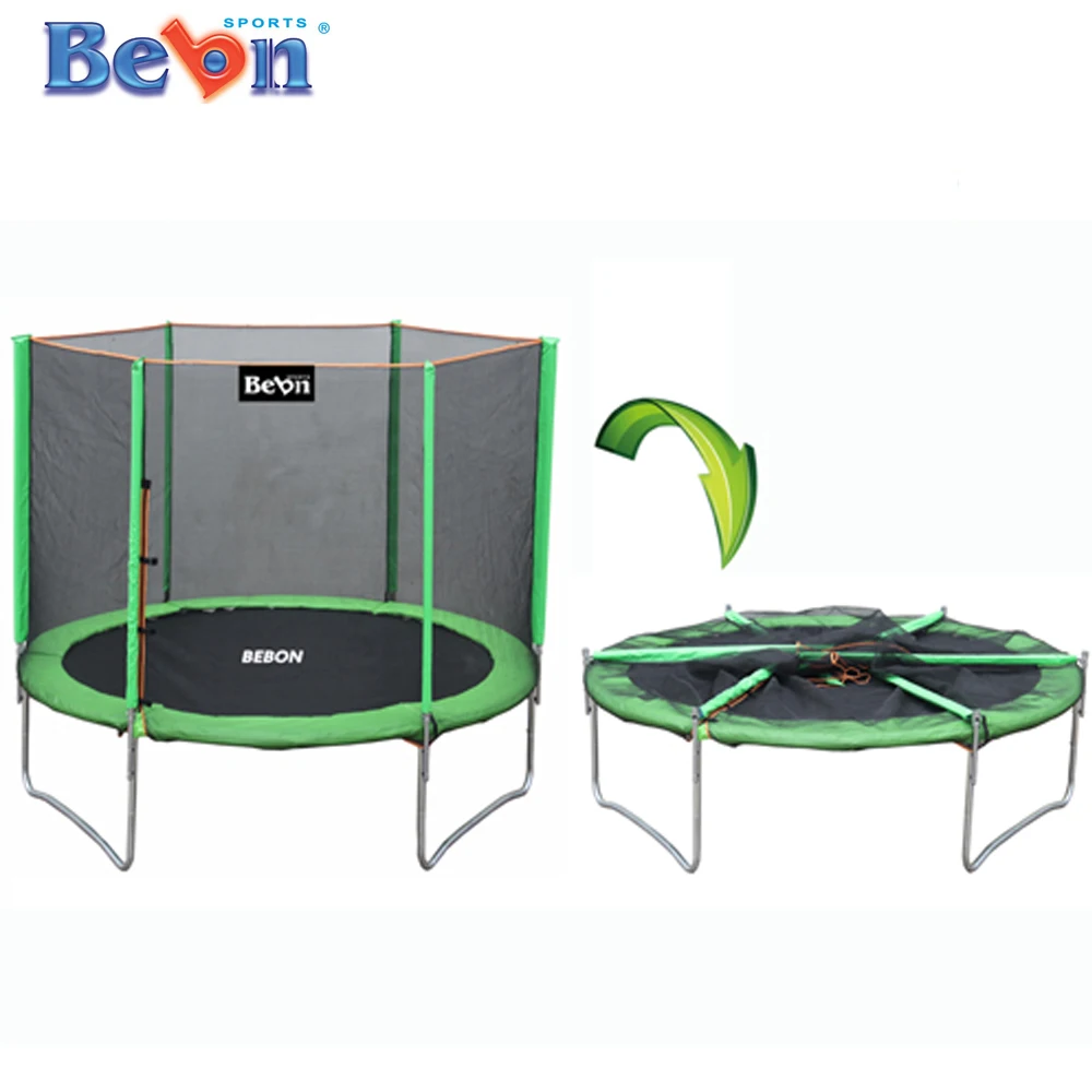 Foldable Tram[poline For Kids,outdoor Trampoline With Safety Net
