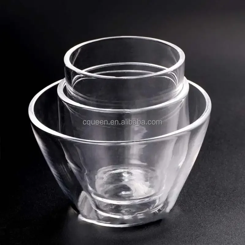 Laboratory Fused Quartz Glass Crucible Silica Quartz Crucible