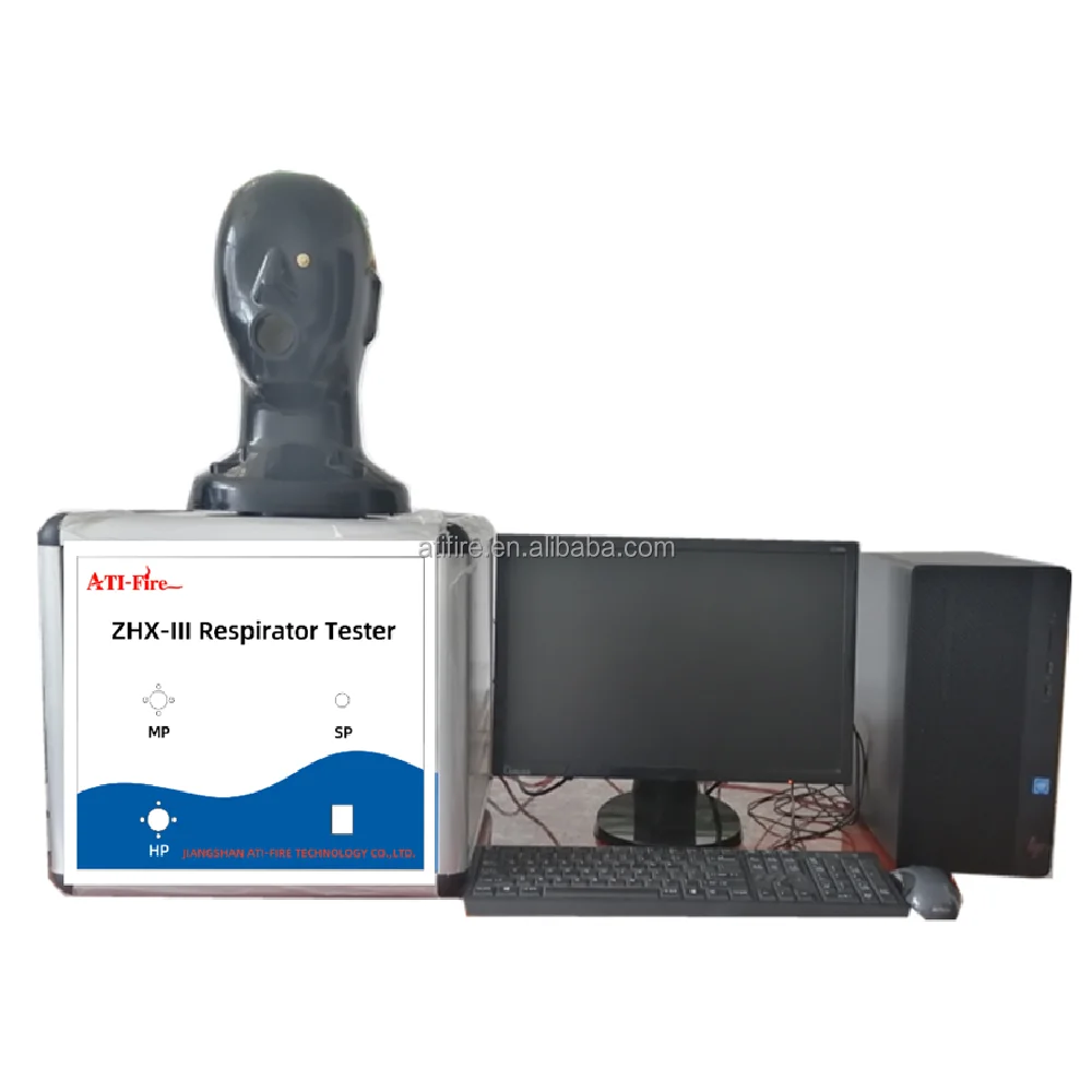 Respirator Tester for Breathing Equipment SCBA SCUBA Ventilation resistance breathing valve air tightness Mask tester