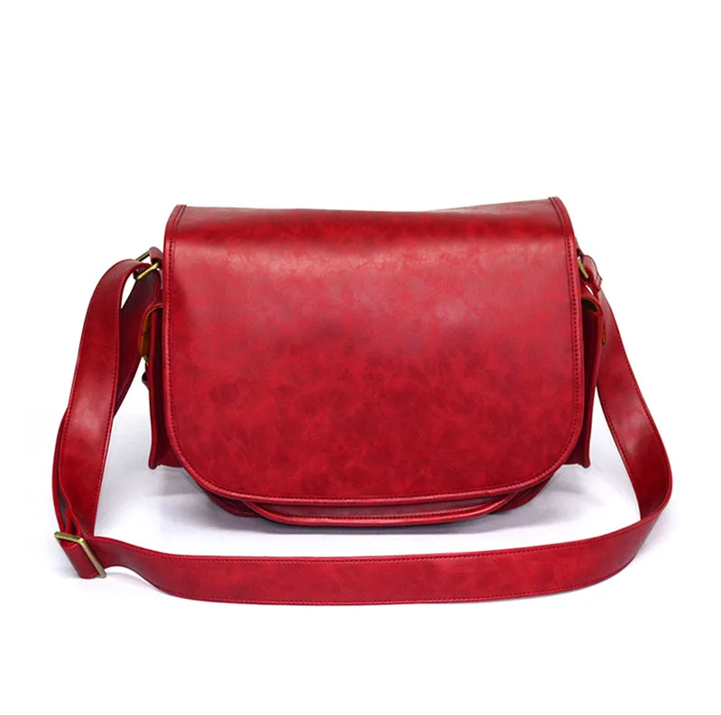 Trendy High Quality Hot Seller Leather Cross Body Camera Bag Small Accessories Waterproof Camera Bag