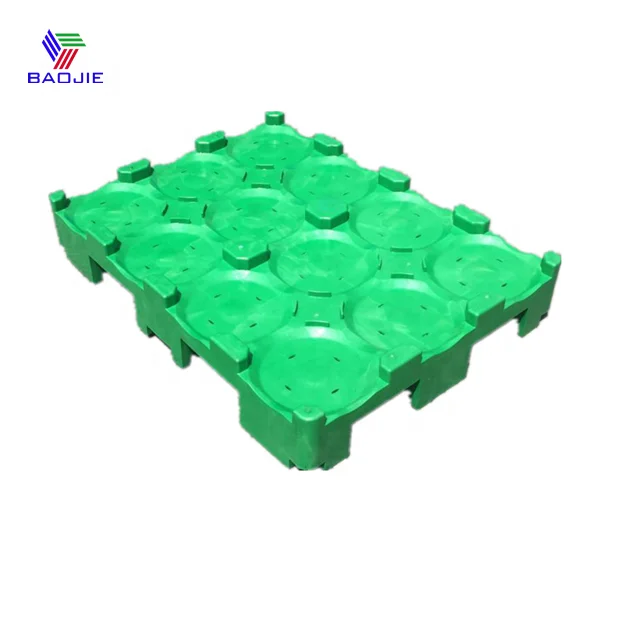 Горячие продажи 12 бутылок и 16 для Хранения HDPE пластиковые поддоны