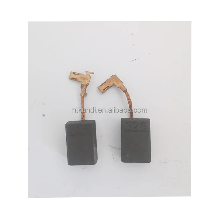 KUNDI Brand Professional Manufacturer  power tool spare parts for Carbon Brush CB-325 5*11*17