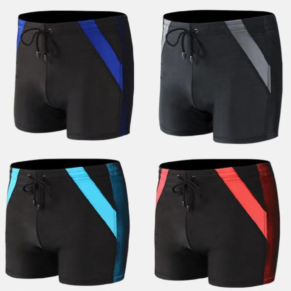Hot Sale Mens One Piece Beachwear Man Swimwear Trunk Boardshorts Plus Size Brief Swim Short