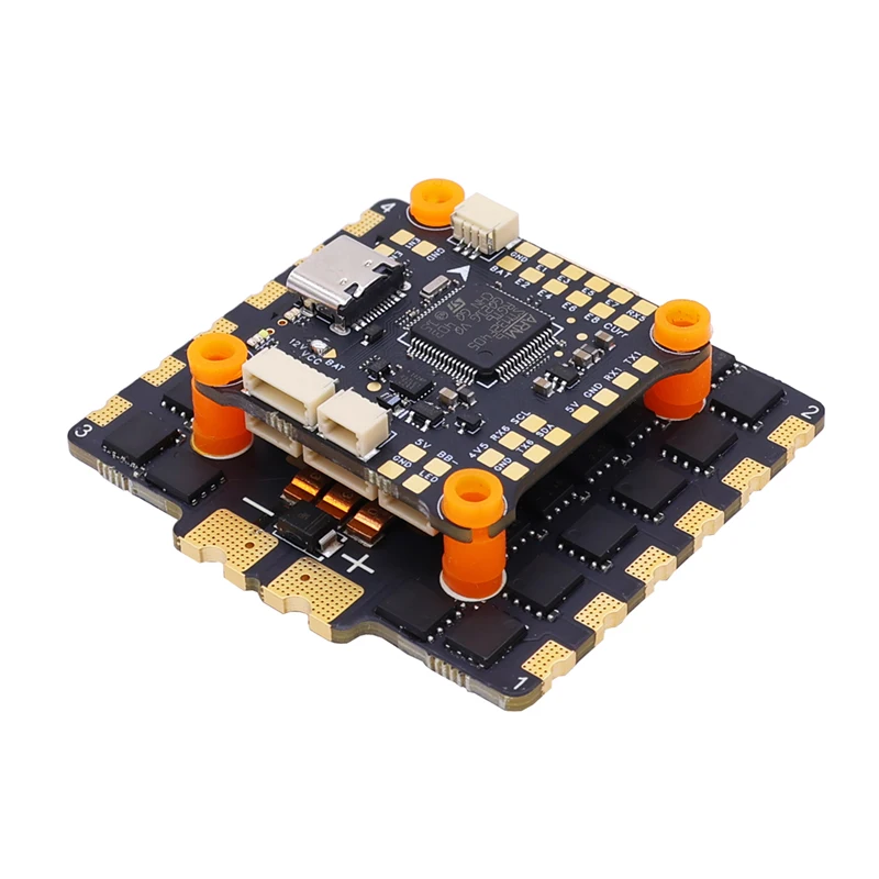 HAKRC F4551+4239 80A Flight Control BLS FC&ESC Stack For Flytower 3-6S For HD/Analog VTC FPV Racing Drones Accessory FPV Parts