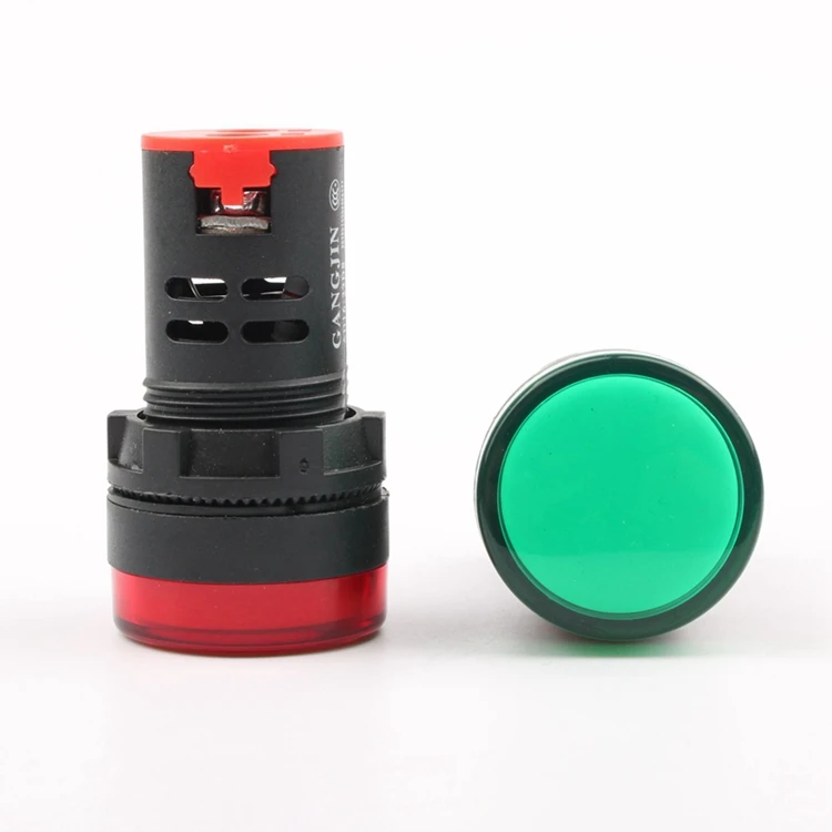 Electrical Warning 6V12V24V220V380V LED Indicator Lamp  AD16-22DS 220 volt led indicator lights