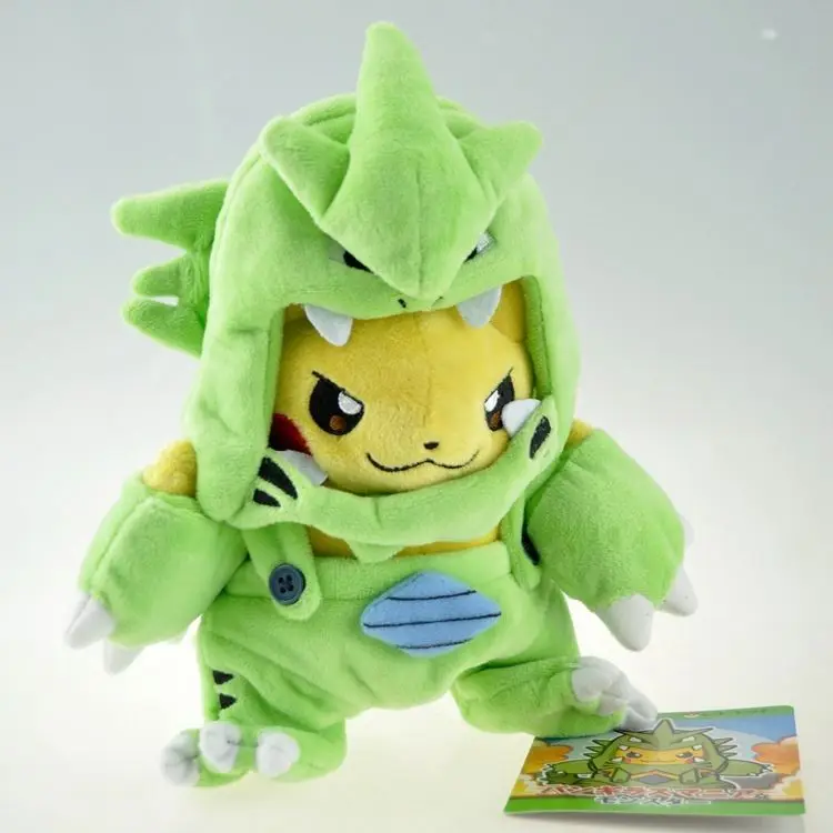 Оптовая продажа высококачественный плюшевый плащ Poke mon Pikachu Cos Snorlax плюшевая игрушка кукла для детей подарок