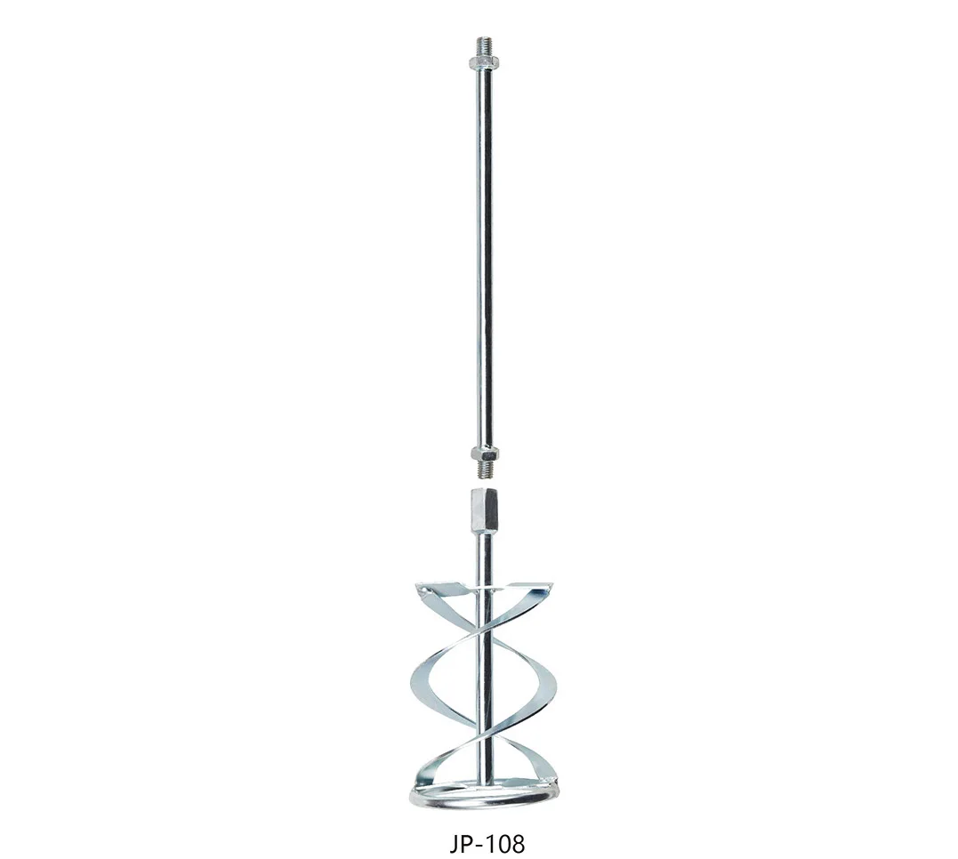 2025 Wholesale JP-108 Spiral Blade Paint Mixing Stirrer Plastic Coated Metal Paint Mixer