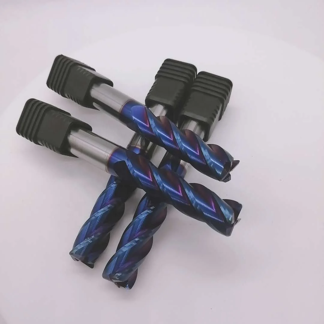 4F Solid Carbide Endmills HRC65 End Mills