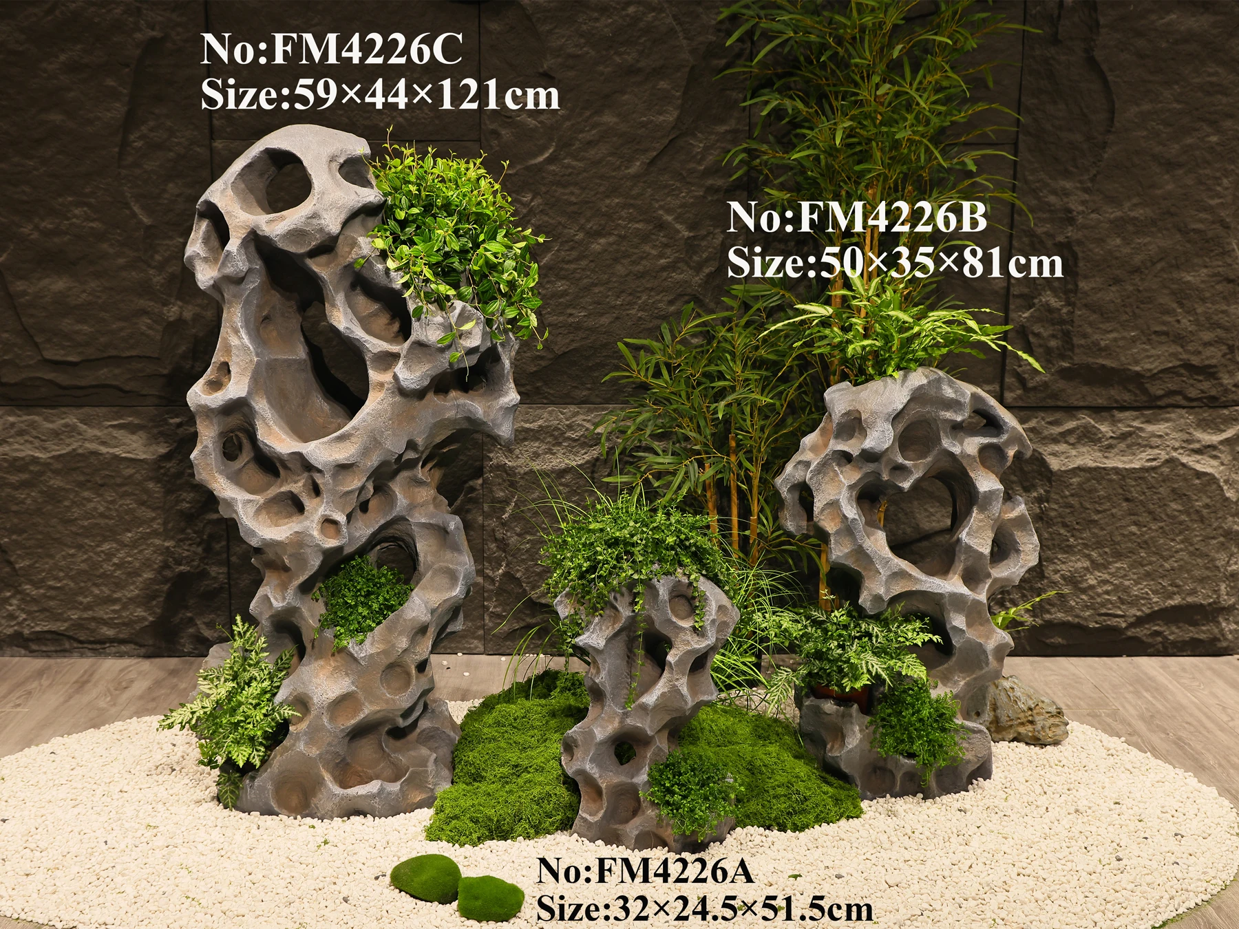 Hot selling Resin Crafts MGO Garden Decoration Elephant Flower Pot Statues For Backyard Patio Lawn Housewarming Gifts