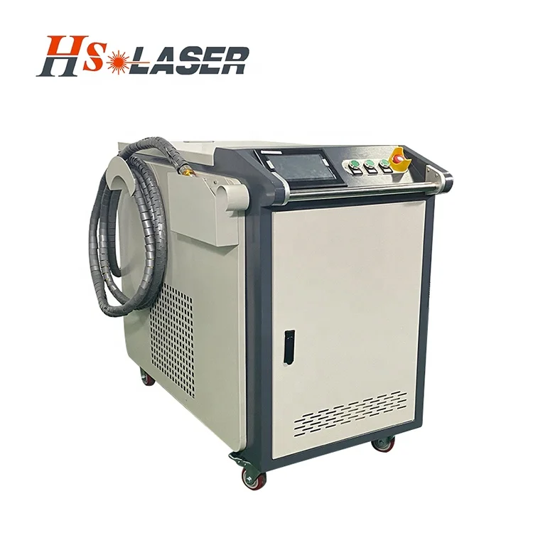 Laser Cleaning Machine for aluminum plate rust paint cleaning New design 1000W 1500W Highest Efficiency Portable