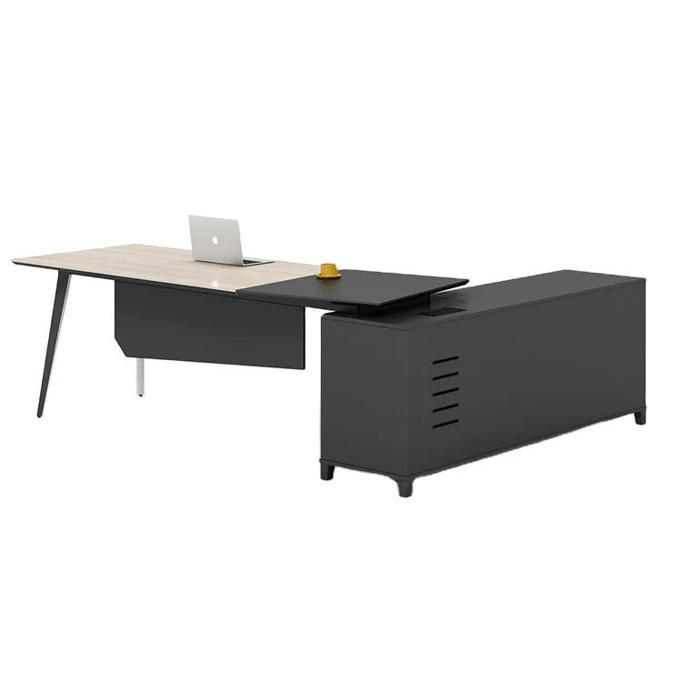 Modern Computer Reception White Furniture Luxury Table Office Desk ,corians stone Boss Use Computer Writing Table