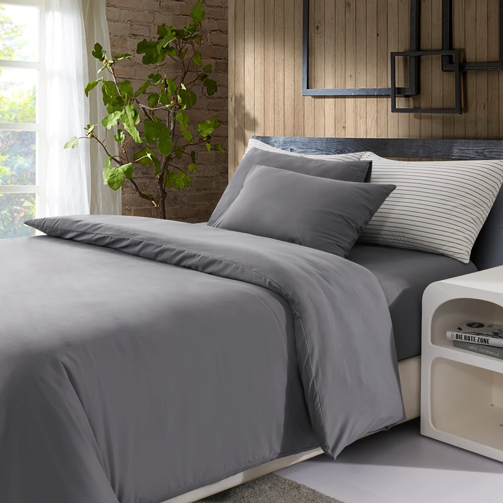 Cheap Polyester sheets Bed Linen Duvet Cover Bed Sheet Set for Hotel Home