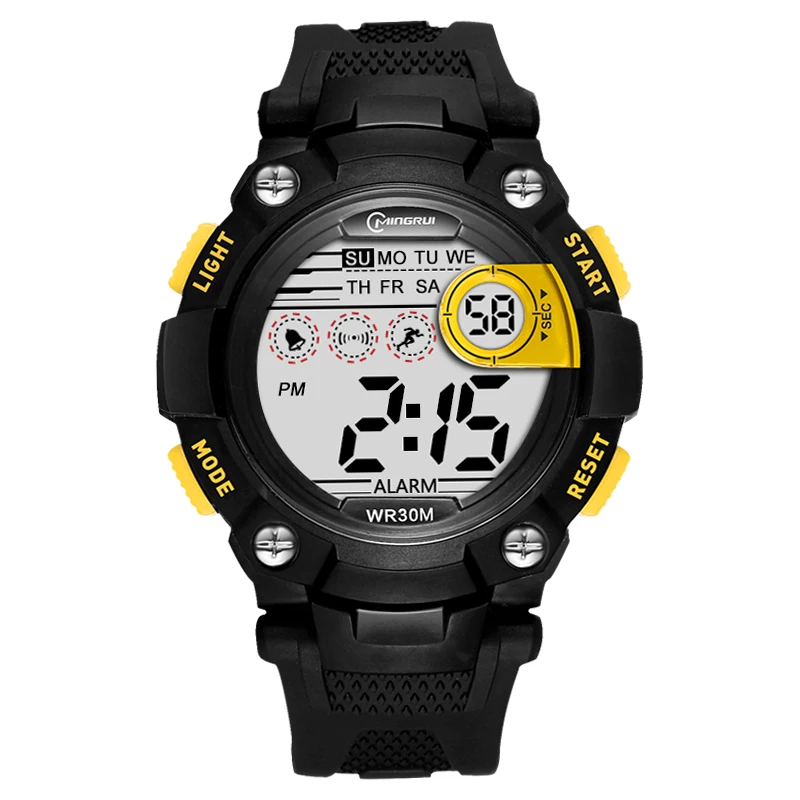  Mingrui 8560 оптовая продажа Лучшие классические модные спортивные цифровые часы Chrono для мальчиков и девочек