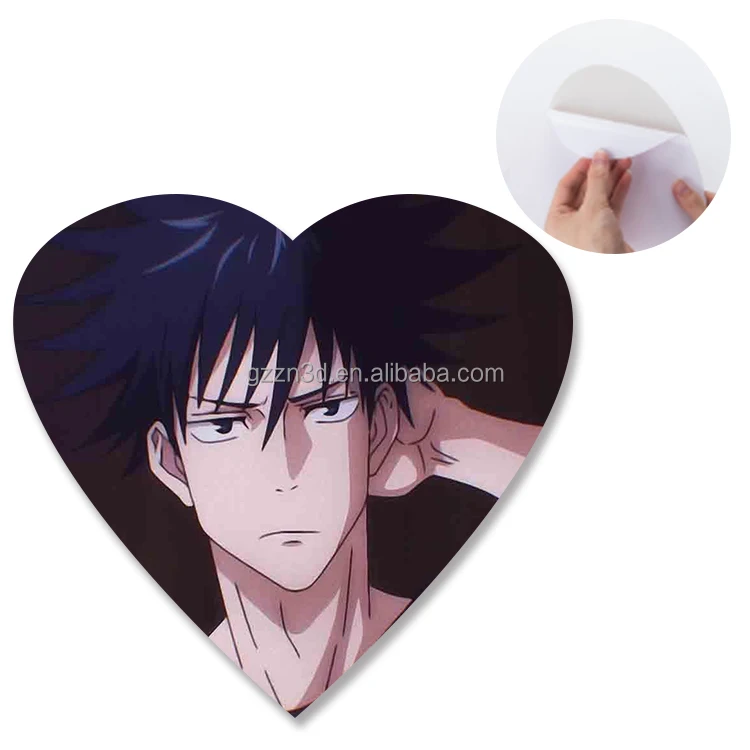 Лидер продаж, дизайнерская цветная 3d-наклейка в форме сердца