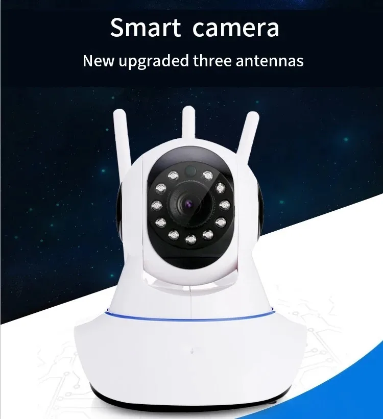 Hot !!Rotate Remote View hd 1080p wifi cctv Pan Tilt Wireless P2P Cctv Smart Security Wifi Camera IP