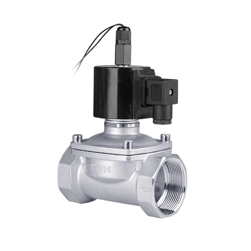 Factory direct sales Signal feedback solenoid valve 304 stainless steel remote display valve switch control water inlet valve